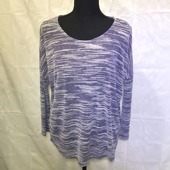 Olive & Oak, Purple Burnout High Low Top, Medium - Picture 1 of 7